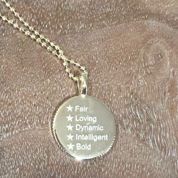 Melinda Maria Aquarius astrology necklace NWT - Picture 5 of 7